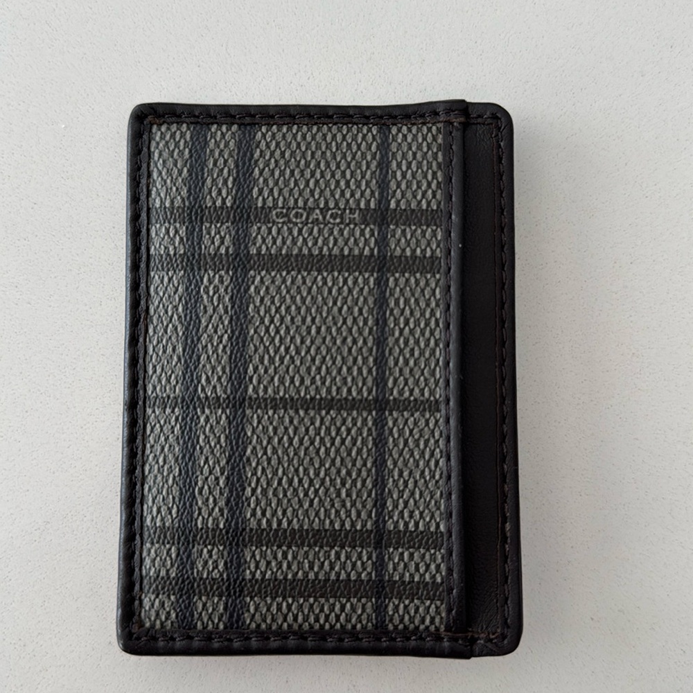 Coach card case